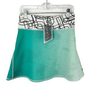 Longball Golf Skirt Skort Womens Size 2 Cranite Green New NWT